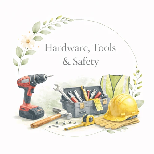 Hardware, Tools & Safety